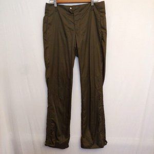 Ralph Lauren RLX Performance Silky Dressy Olive 6 Straight/leg zipper Pockets